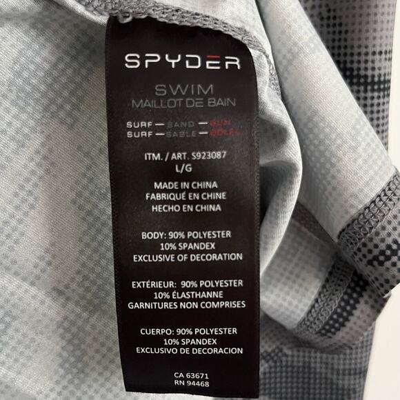 NWT Spyder Long Sleeve Rashguard SPF30+ - Picture 6 of 7